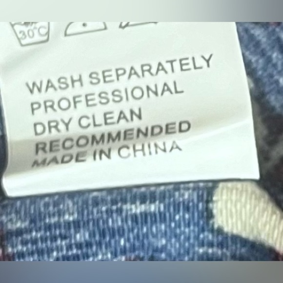 SM Wardrone Mushroom All Over Print Button Down Corduroy Long Sleeve Top Small - Picture 9 of 9